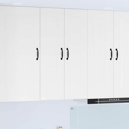 Kitchen Wall Cabinet High Gloss White 60 x 31 x 100 cm