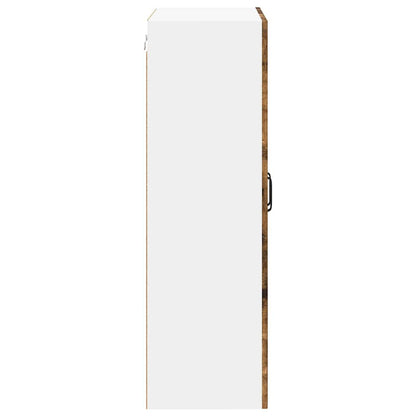 Kitchen Wall Cabinet with Shelf Smoked Oak 60 x 31 x 100 cm