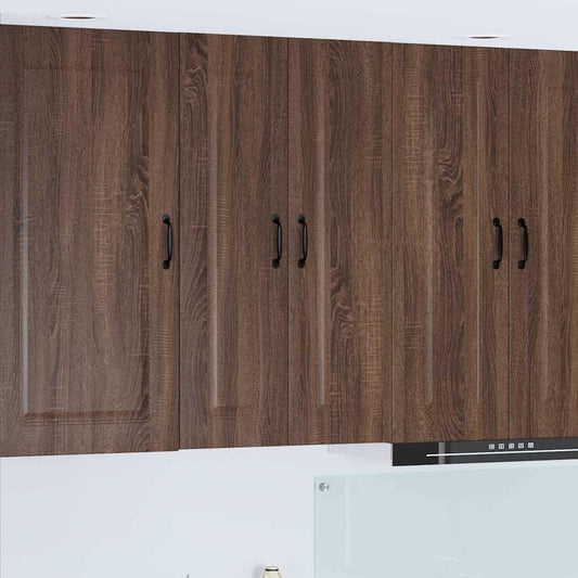 Kitchen Wall Cabinet Brown Oak 60 x 31 x 100 cm Engineered Wood