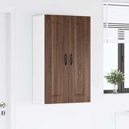 Kitchen Wall Cabinet Brown Oak 60 x 31 x 100 cm Engineered Wood