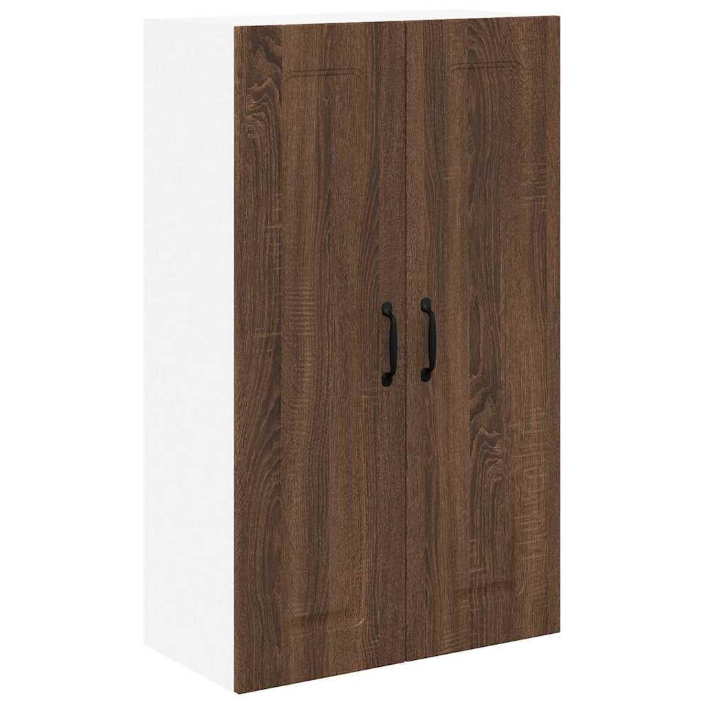 Kitchen Wall Cabinet Brown Oak 60 x 31 x 100 cm Engineered Wood