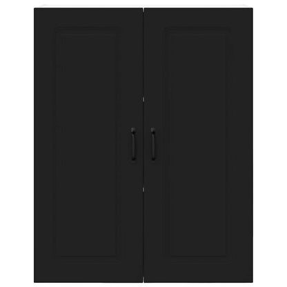 Kitchen Wall Cabinet Black 80 x 31 x 100 cm Engineered Wood