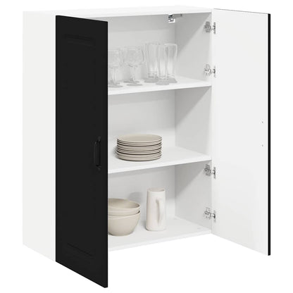 Kitchen Wall Cabinet Black 80 x 31 x 100 cm Engineered Wood