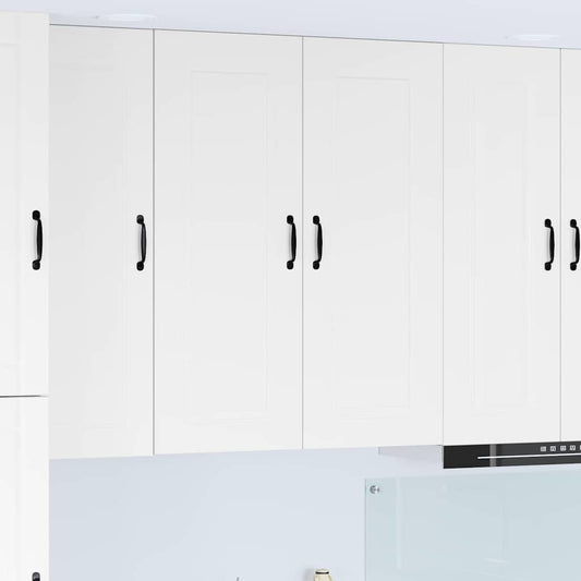 Kitchen Wall Cabinet High Gloss White 80 x 31 x 100 cm