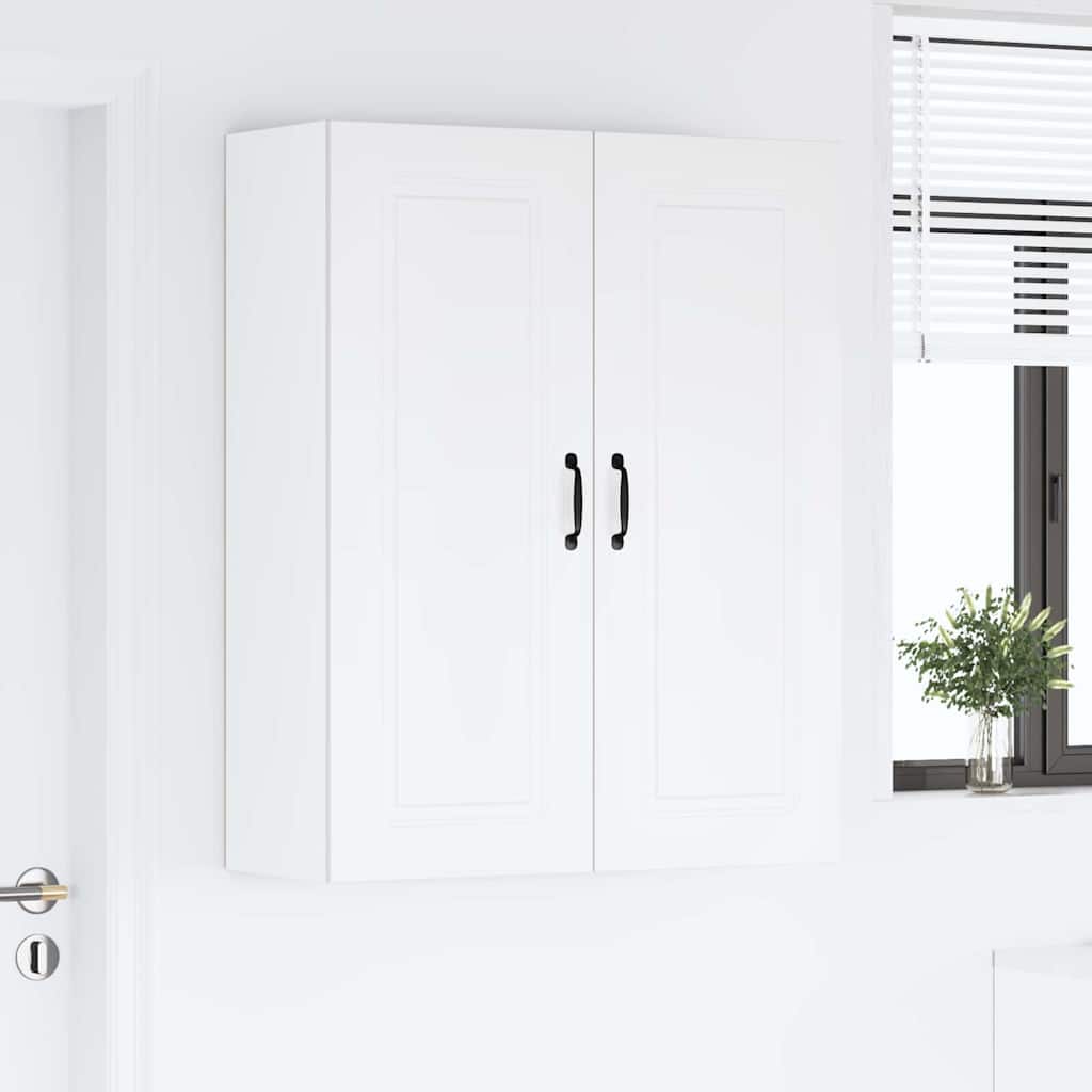 Kitchen Wall Cabinet High Gloss White 80 x 31 x 100 cm