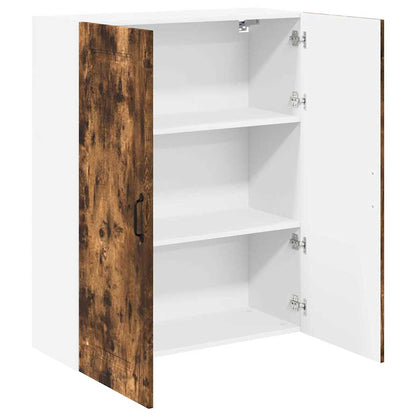 Kitchen Wall Cabinet with Shelf Smoked Oak 80 x 31 x 100 cm