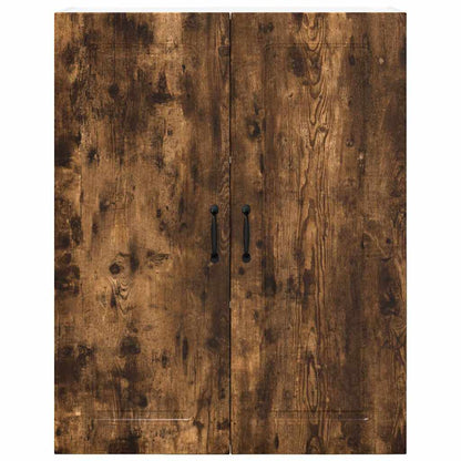 Kitchen Wall Cabinet with Shelf Smoked Oak 80 x 31 x 100 cm