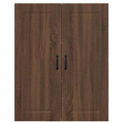 Kitchen Wall Cabinet Brown Oak 80 x 31 x 100 cm Engineered Wood