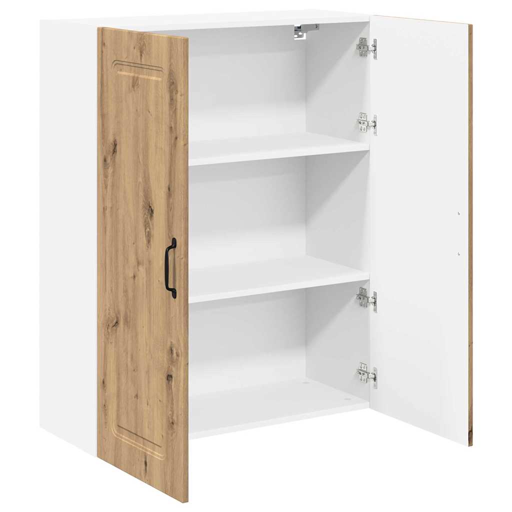 Kitchen Wall Cabinet with Shelf Artisan Oak 80 x 31 x 100 cm