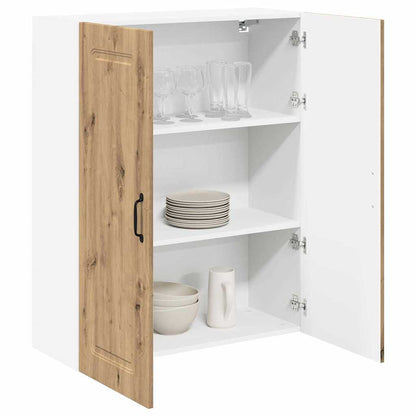 Kitchen Wall Cabinet with Shelf Artisan Oak 80 x 31 x 100 cm