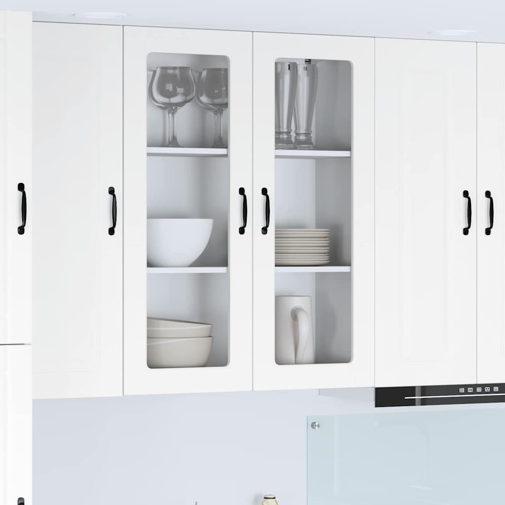 Kitchen Wall Cabinet White 80 x 31 x 100 cm Engineered Wood