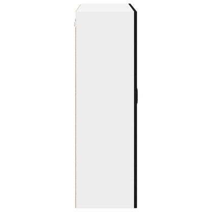 Kitchen Wall Cabinet Black 80 x 31 x 100 cm Engineered Wood