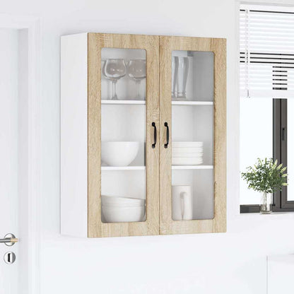 Kitchen Wall Cabinet with Shelf Sonoma Oak 80 x 31 x 100 cm