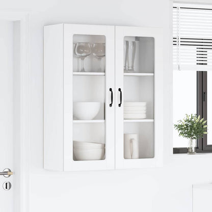 Kitchen Wall Cabinet High Gloss White 80 x 31 x 100 cm