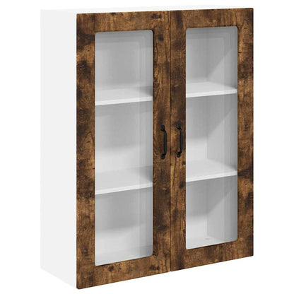 Kitchen Wall Cabinet with Shelf Smoked Oak 80 x 31 x 100 cm