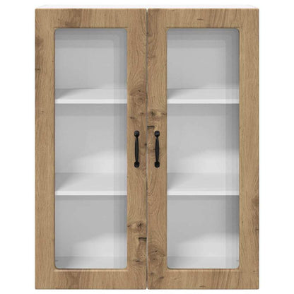 Kitchen Wall Cabinet with Shelf Artisan Oak 80 x 31 x 100 cm