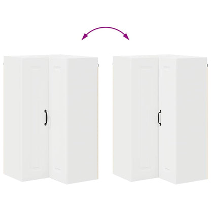 Kitchen Wall Cabinet White 57 x 57 x 100 cm Engineered Wood