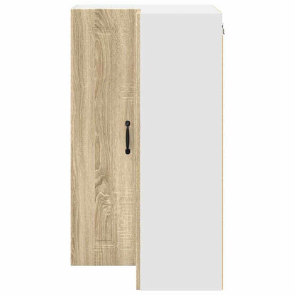 Kitchen Wall Cabinet with Shelf Sonoma Oak 57 x 57 x 100 cm