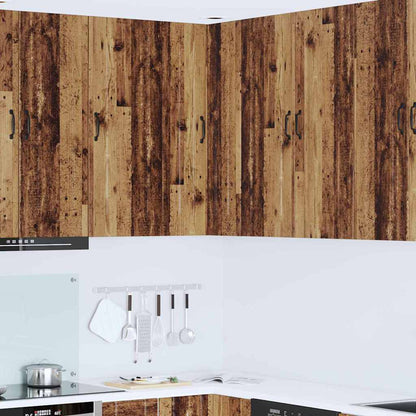 Kitchen Wall Cabinet Old Wood 57 x 57 x 100 cm Engineered Wood