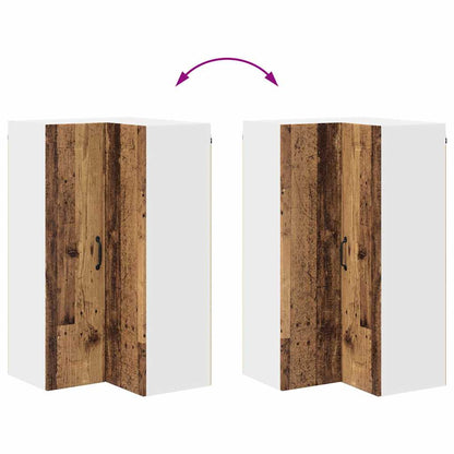 Kitchen Wall Cabinet Old Wood 57 x 57 x 100 cm Engineered Wood