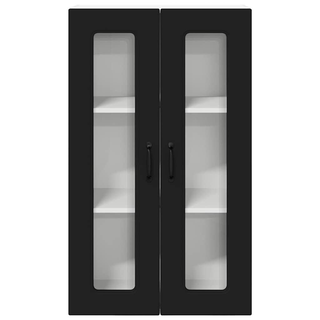 Kitchen Wall Cabinet Black 60 x 31 x 100 cm Engineered Wood