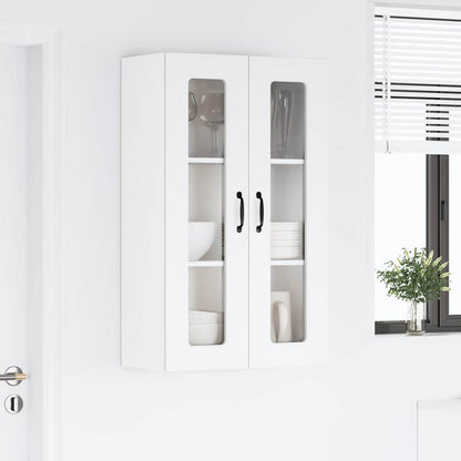 Kitchen Wall Cabinet High Gloss White 60 x 31 x 100 cm