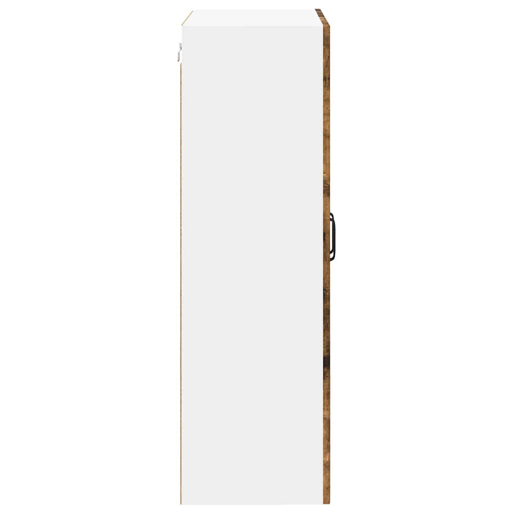 Kitchen Wall Cabinet with Shelf Smoked Oak 60 x 31 x 100 cm