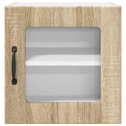 Kitchen Cabinet with Shelf 2 pcs Sonoma Oak 40 x 31 x 40 cm