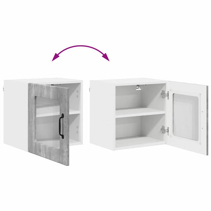 Kitchen Cabinet Concrete Grey 40 x 31 x 40 cm Engineered Wood