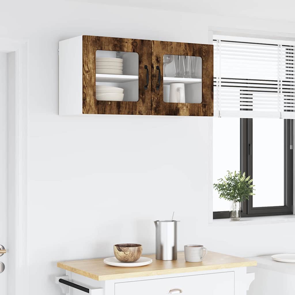 Kitchen Cabinet Smoked Oak 40 x 31 x 40 cm Engineered Wood