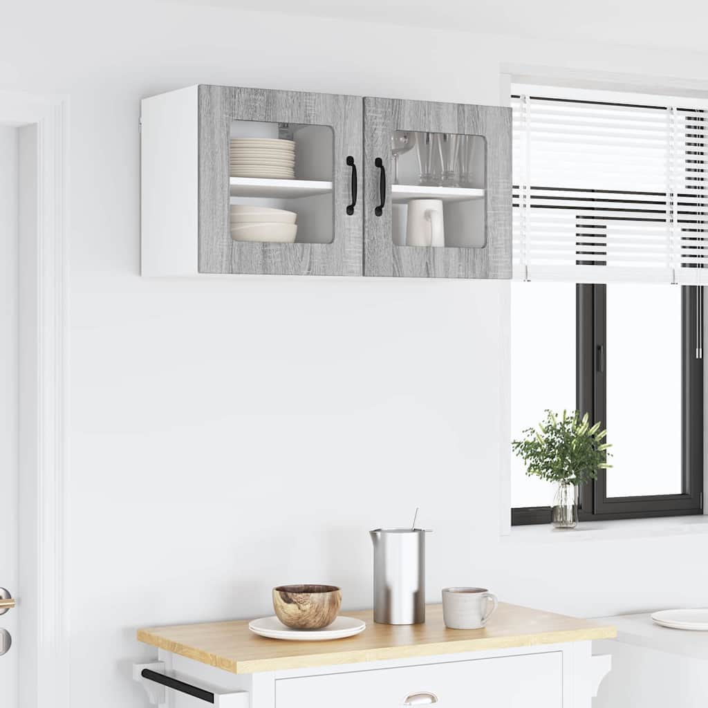 Kitchen Cabinet Grey Sonoma 40 x 31 x 40 cm Engineered Wood