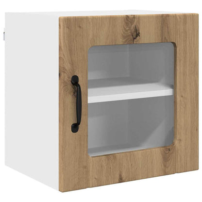 Kitchen Cabinet with Shelf 2 pcs Artisan Oak 40 x 31 x 40 cm