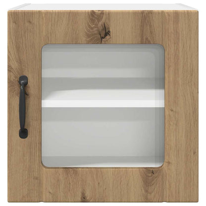 Kitchen Cabinet with Shelf 2 pcs Artisan Oak 40 x 31 x 40 cm