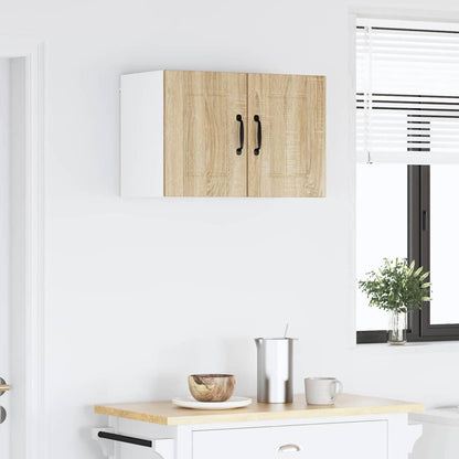 Kitchen Cabinet with Shelf 2 pcs Sonoma Oak 30 x 31 x 40 cm