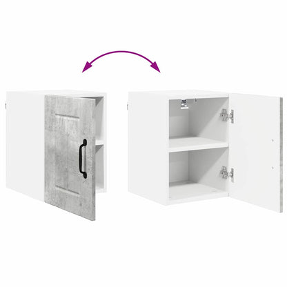 Kitchen Cabinet Concrete Grey 30 x 31 x 40 cm Engineered Wood