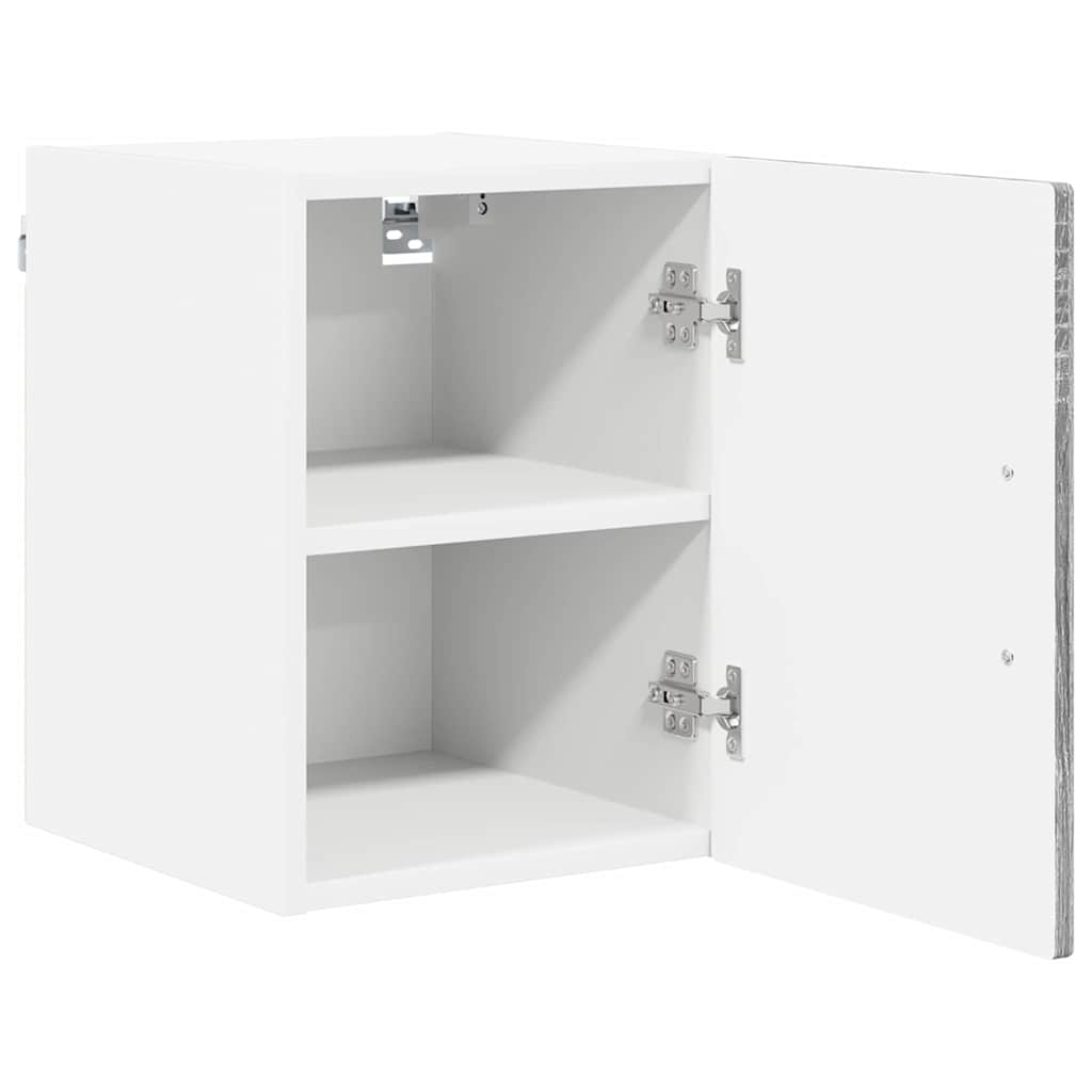 Kitchen Cabinet with Shelf 2 pcs Grey Sonoma 30 x 31 x 40 cm