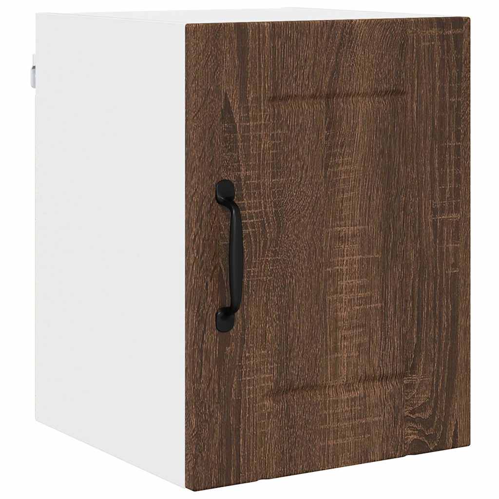 Kitchen Cabinet 2 pcs Brown Oak 30 x 31 x 40 cm Engineered Wood