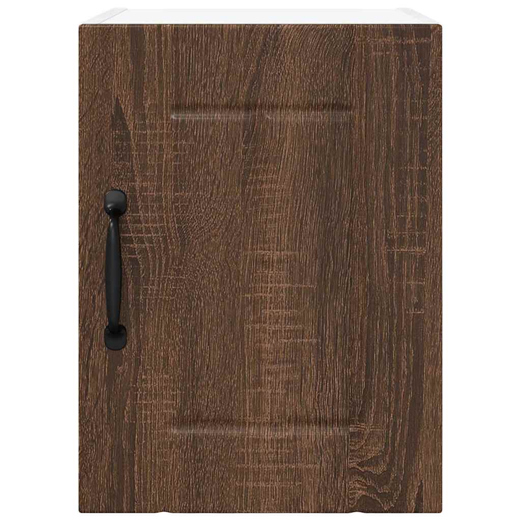 Kitchen Cabinet 2 pcs Brown Oak 30 x 31 x 40 cm Engineered Wood