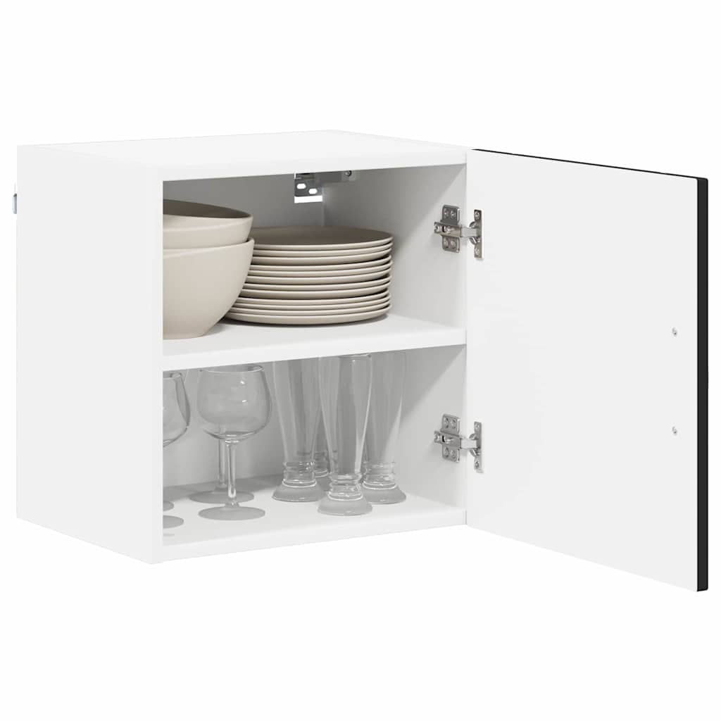 Kitchen Cabinet 2 pcs Black 40 x 31 x 40 cm Engineered Wood