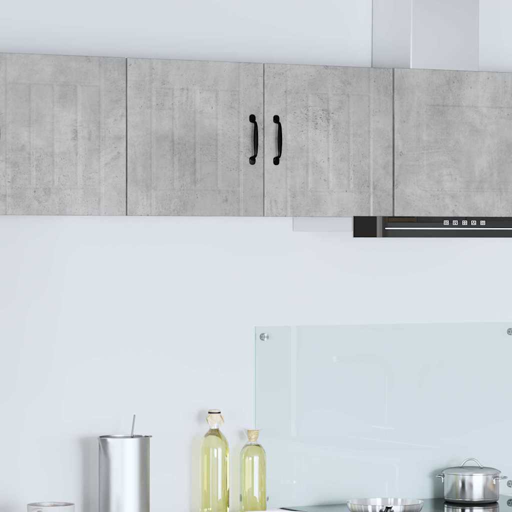 Kitchen Cabinet with Shelf 2 pcs Concrete Grey 40 x 31 x 40 cm