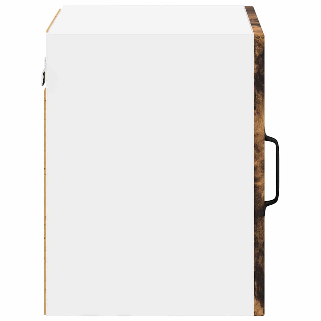 Kitchen Cabinet with Shelf 2 pcs Smoked Oak 40 x 31 x 40 cm