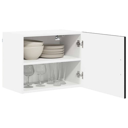 Kitchen Cabinet 2 pcs Black 50 x 31 x 40 cm Engineered Wood