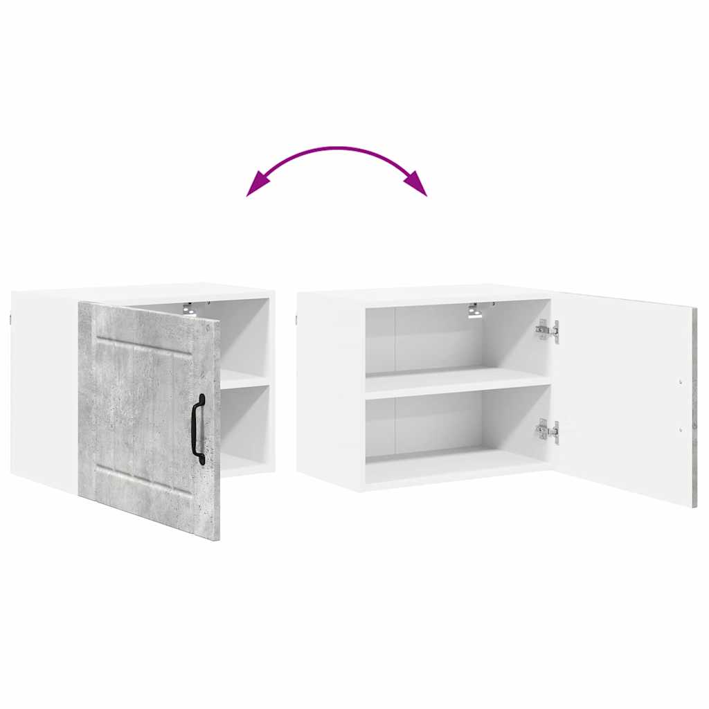 Kitchen Cabinet Concrete Grey 50 x 31 x 40 cm Engineered Wood