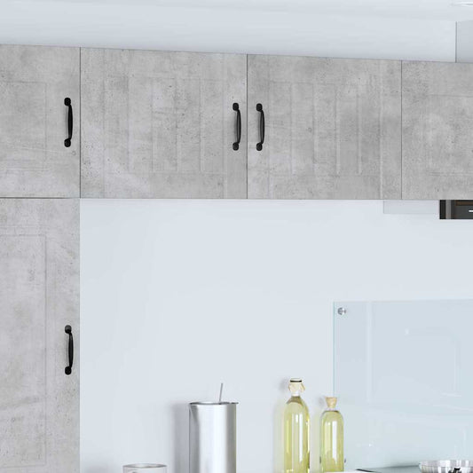 Kitchen Cabinet with Shelf 2 pcs Concrete Grey 50 x 31 x 40 cm