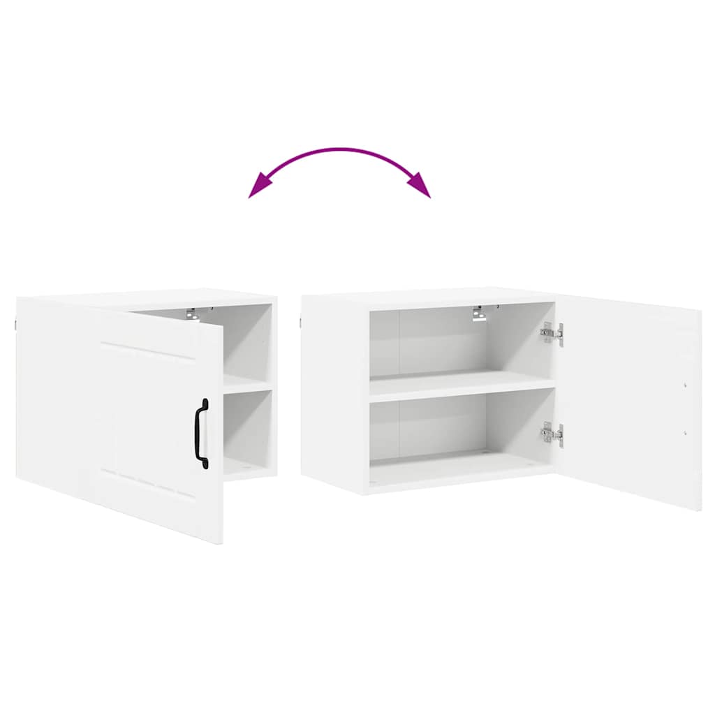Kitchen Cabinet with Shelf High Gloss White 50 x 31 x 40 cm