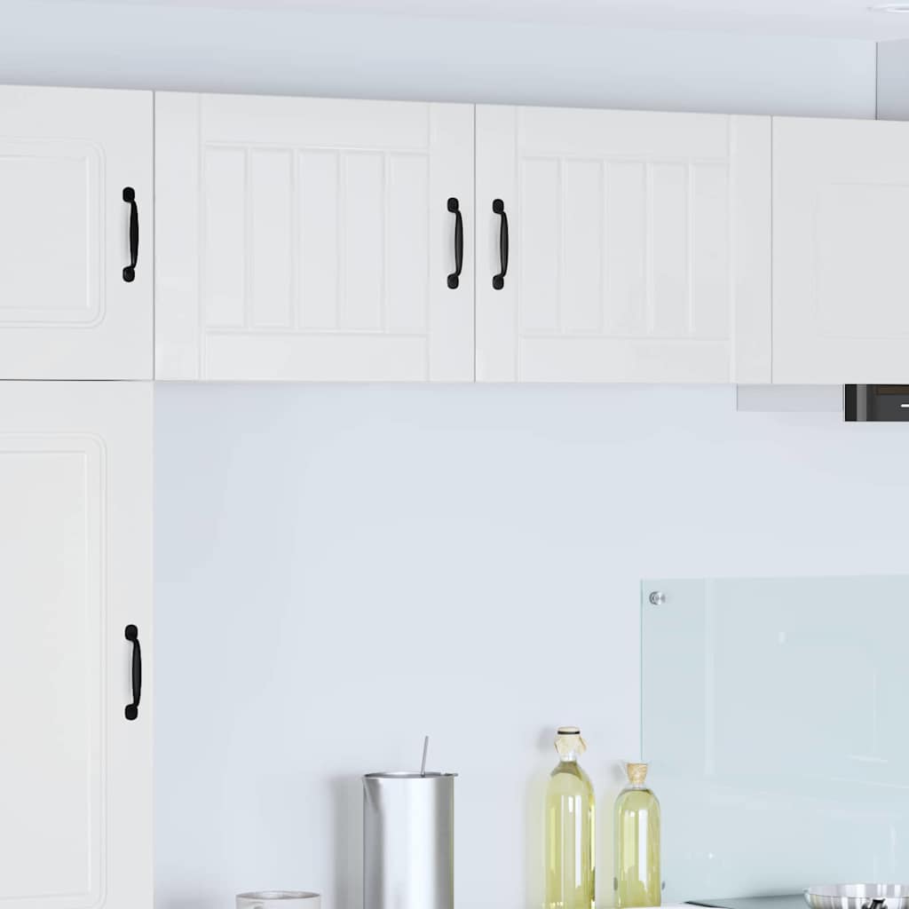 Kitchen Cabinet 2 pcs High Gloss White 50 x 31 x 40 cm