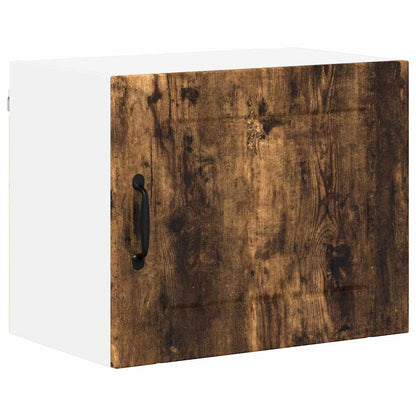 Kitchen Cabinet with Shelf 2 pcs Smoked Oak 50 x 31 x 40 cm