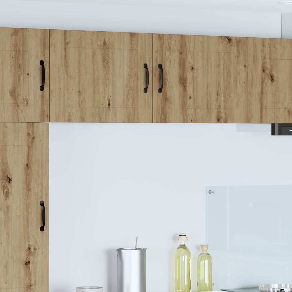 Kitchen Cabinet with Shelf 2 pcs Artisan Oak 50 x 31 x 40 cm