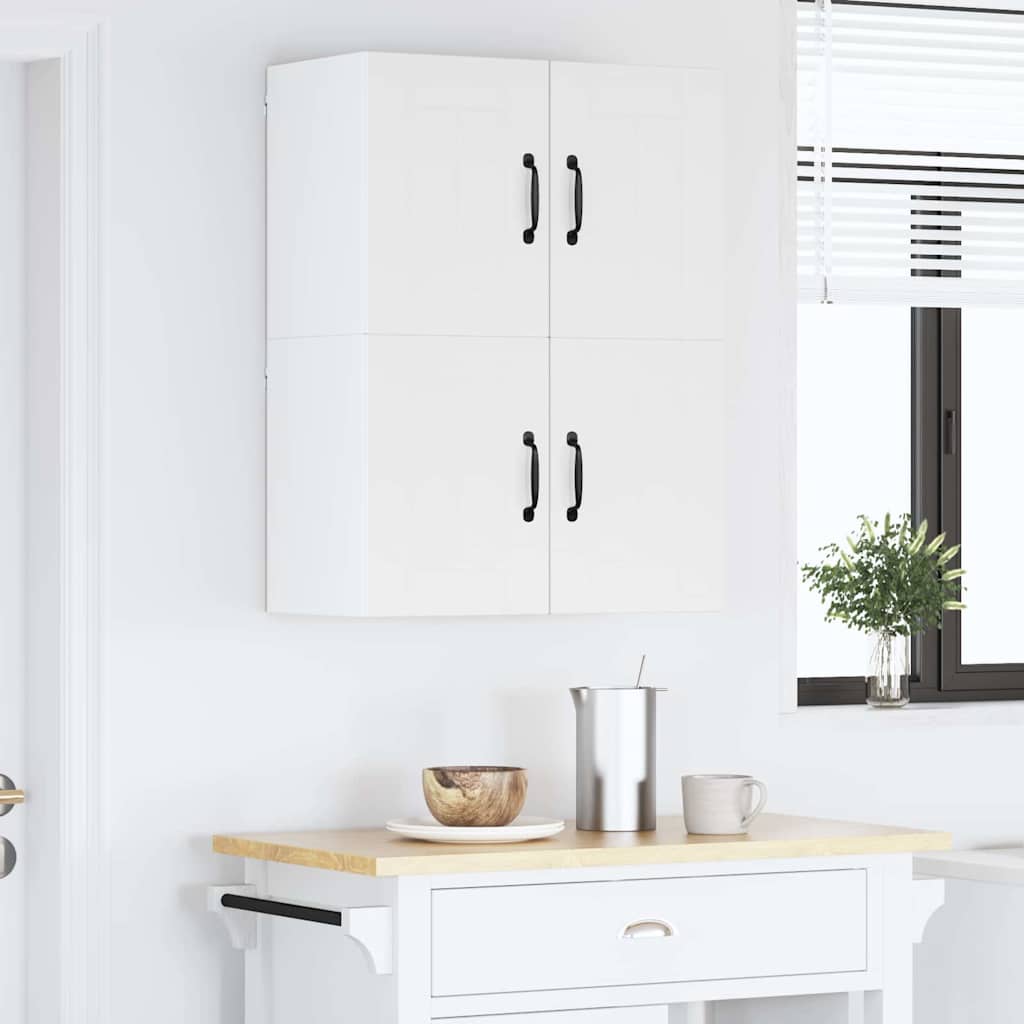 Kitchen Cabinet 2 pcs White 60 x 31 x 40 cm Engineered Wood