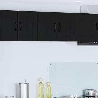 Kitchen Wall Cabinet Black 60 x 31 x 40 cm Engineered Wood